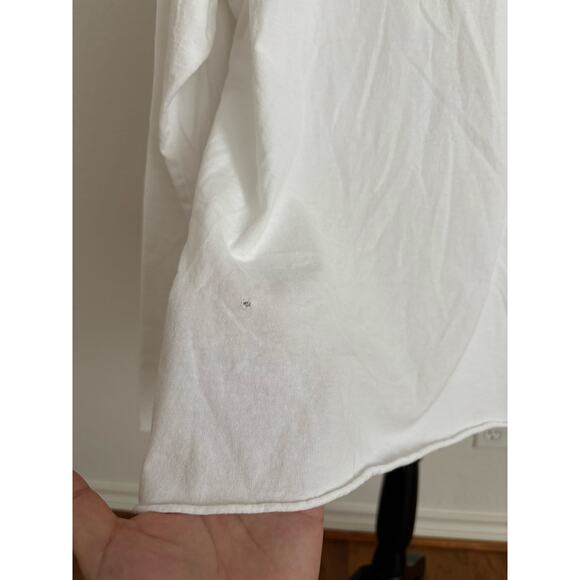 B51 Frank & Eileen Patrick Popover Henley Top Womens Large Coastal Elevated - Picture 6 of 8